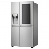Refrigerador Smart Lg Side By Side Com Instaview Door In Door 601L 127V Inox Gc-X247Csb