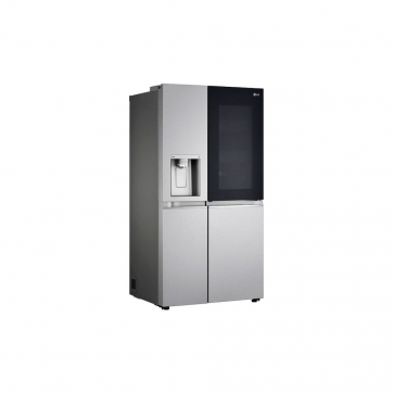Refrigerador Smart LG Side By Side Instaview Door-in-door UVNANO 598L Aço Escovado 127V GC-X257CSHS 