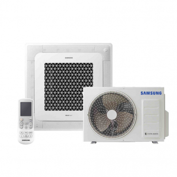Ar Condicionado Cassete Inverter Samsung WindFree 18000 BTUS Quente/ Frio 220V