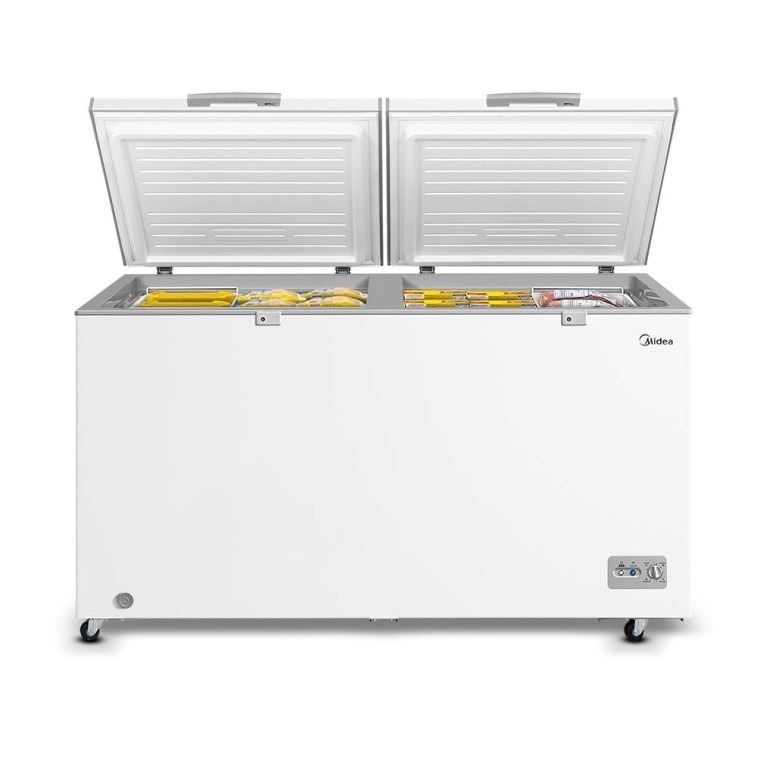 Freezer Midea Horizontal 508L 2 Porta Branco 127V (MDRC698FZD011
