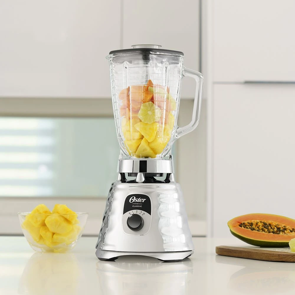 Liquidificador Oster New Osterizer Clássico Chrome 1,25L 127V