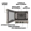 Forno Turbo Elétrico com 4 Esteiras Saro 127V FT11