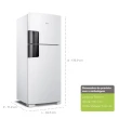 Refrigerador Consul Frost Free Duplex com Espaço Flex 410 Litros Branco 220V CRM50HB
