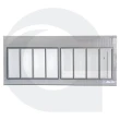 Walk in Cooler Gallant Resfriados 8 Portas Vidro sem Piso Painel 380V/3F CWRSP-08